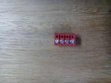 Jandy Aqualink Zodiac 6609 Replacement 4 Pin Red Terminal Bar Connector  New