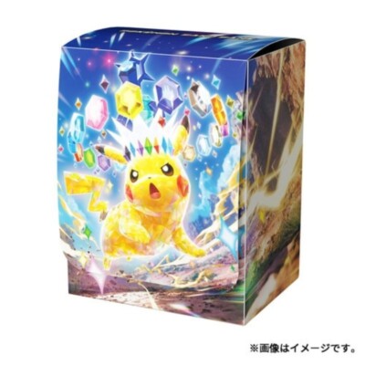 Pokemon Center Original Deck Case Pikachu Stellar Tera Typ JAPAN OFFIZIELL