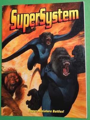 2006 SuperSystem: Super Miniature Battles in the Four Color World! Sci-fi RPG BK