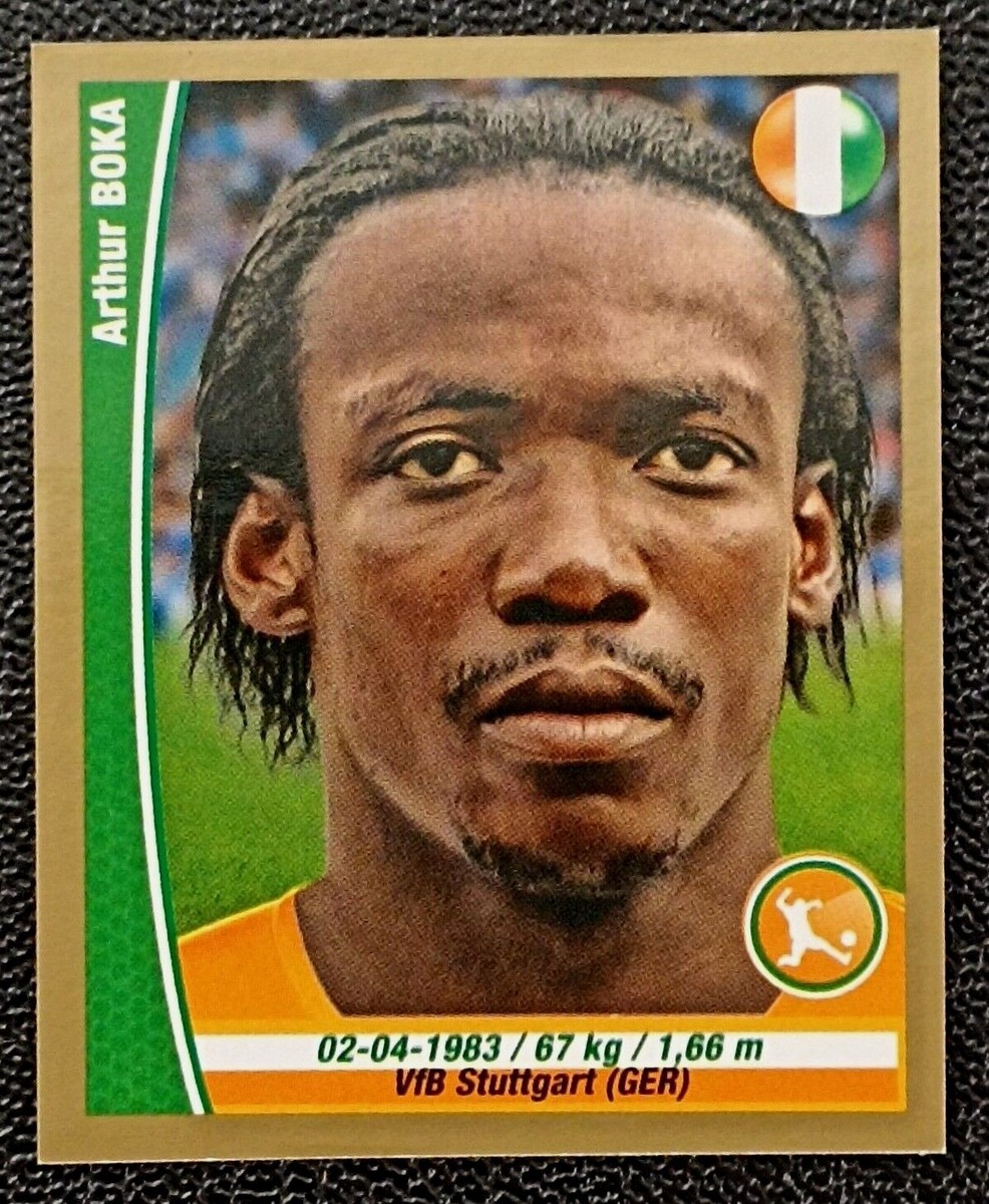 2014 Brazil World Cup FIFA #142 ARTHUR BOKA Ivory Coast Soccer