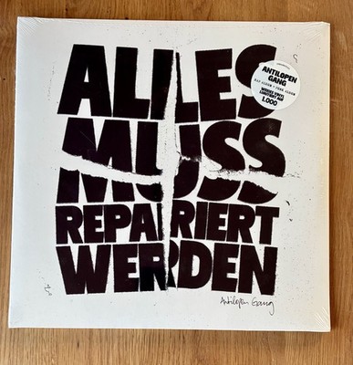 Antilopen Gang | Alles Muss Repariert Werden | Limited White Vinyl LP | OVP