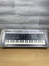 Yamaha PortaSound PSS-270 Keyboard Electronic Portable Voice Bank Music Demo