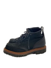 Sandinista Black/Lace-Up Boots/M/Black/Suede 3464