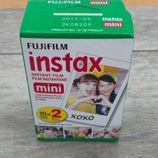 Fujifilm Instax Mini Instant Film Twin Packs 20 Sheets Photos Expiration 05/2017