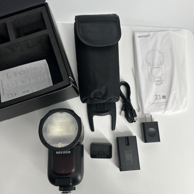NEEWER Z1-S TTL Round Head Flash Speedlite for Sony DSLR Cameras 2.4G LED