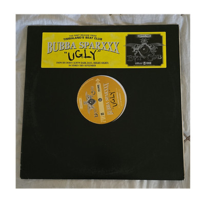 Bubba Sparxxx ''Ugly'' 12'' Promo Vinyl Single 33 RPM Rap INTR-10689-1