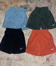 Nike Youth Boys  Girls Dri-Fit Sport Shorts Size XS LOT OF 4