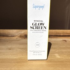 Supergoop Glowscreen Mineral Drops SPF 40 Golden Hour 1.7oz