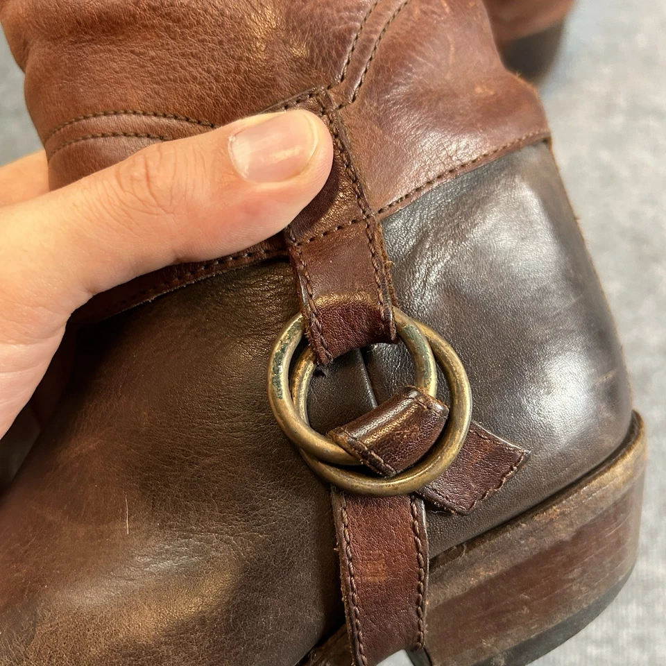 Botas de montar de cuero Juicy Couture Y2K talla 10 Foto 4 de 4