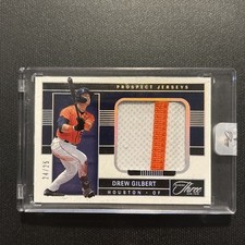 Panini Three And Two Prospect Jerseys Drew Gilbert Patch /25