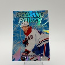 Lane Hutson - 25-26 Fleer Flair #SP-19 - Scoring Power Spectrum /99 - Canadiens