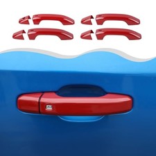 Exterior Door Handle Cover Door Outer Handle Bowl Cover Door Handle Red