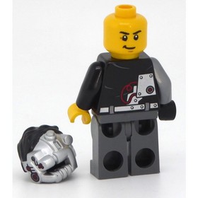 LEGO Ninjago Cyrus Borg Minifigure OverBorg Rebooted Cyborg 70722 Minifig New