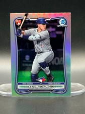2026 Bowman Chrome Red Rookie Refractor KAZUMA OKAMOTO RC Blue Jays