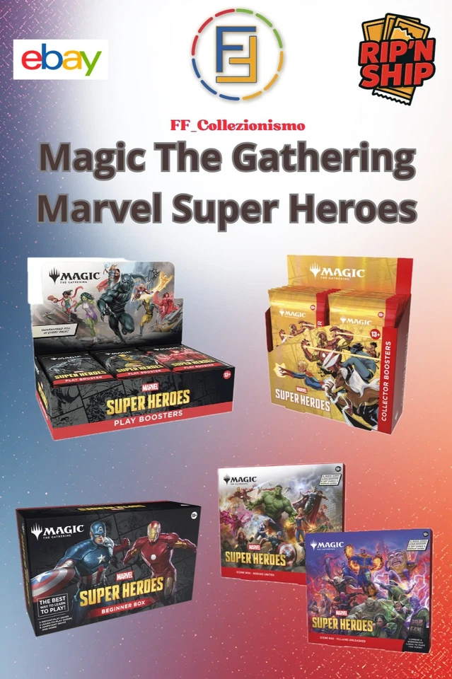 [ LIVE ][ RIP'N SHIP ] EVENTO MAGIC THE GATHERING MARVEL SUPER HEROES