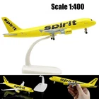 1:400 Scale Spirit A320 Model Plane Alloy Diecast Airplane Aircraft Collection