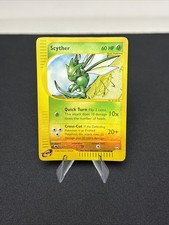 Scyther 57/147 Reverse Holo Aquapolis Pokemon Card 2002 MP