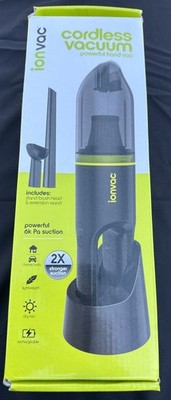 IonVac Cordless Vacuum Compact Hand Vac Light Weight Portable Vacuum Cleaner