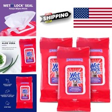All Life Stages Cat Wipes 100 Count Aloe Vera Freshening Grooming Solution Pack