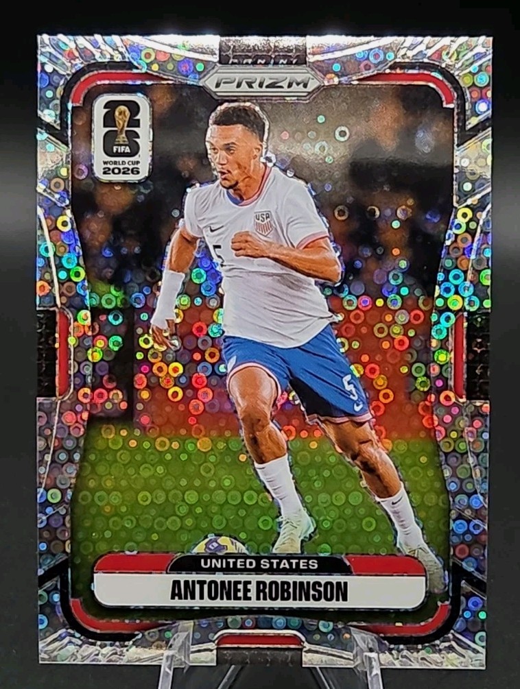2026 Panini Prizm FIFA World Cup #437 Antonee Robinson Disco Prizm