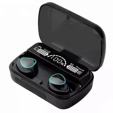 TWS Bluetooth Earbuds Waterproof Bluetooth 5.3 Headset Noise Cancelling Wireless
