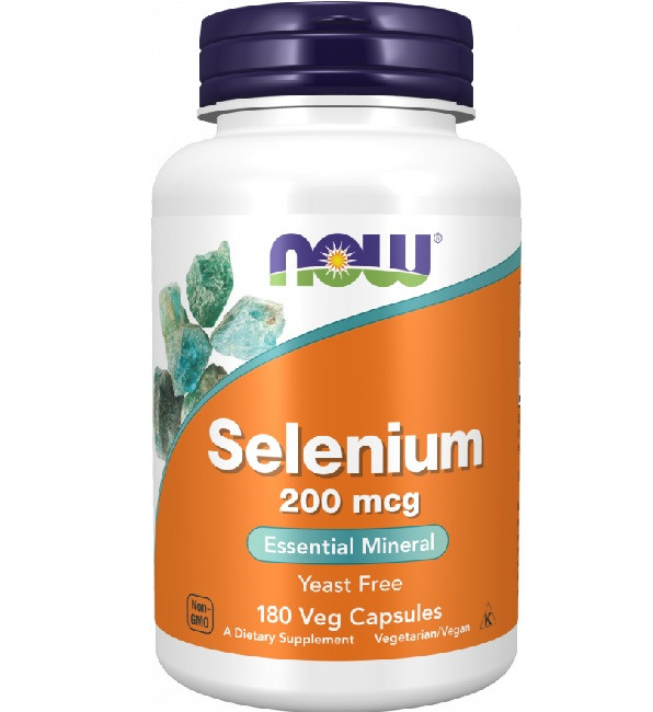 Now Foods Selenium 200mcg 180 VCaps