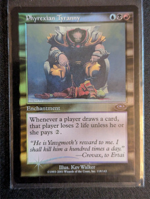 Phyrexian Tyranny - FOIL - Planeshift - Rare - NM - MTG - Magic the Gathering