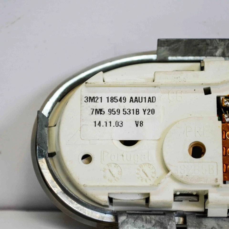 VW SHARAN 7M8, 7M9, 7M6 Climate Control Unit 7M5959531B 1.9 Diesel 81kw 3597171 - Photo 3/4