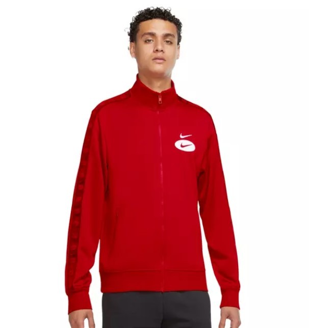 Mens Nike Red Sportswear Swoosh League Logo Track Jacket DM5473 657 - XS 5790₽