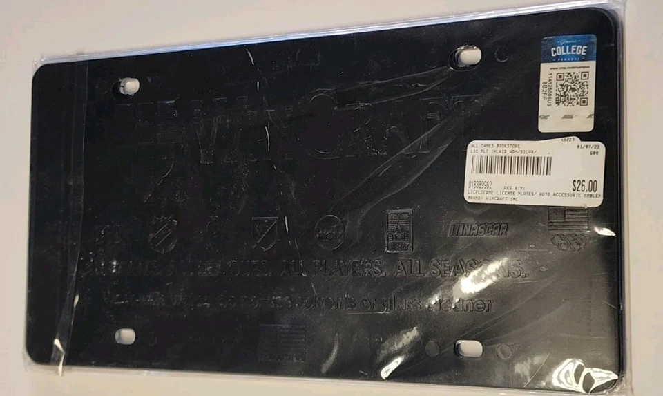 UNIVERSIDAD DE MIAMI Huracanes "U" Matrícula / Tag Man Cave Hoop-Dee Foto 2 de 2