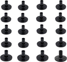 Cymbal Sleeves 20PCS 37x26mm Black Drum Cymbal Sleeves Replacement for Shelf ...
