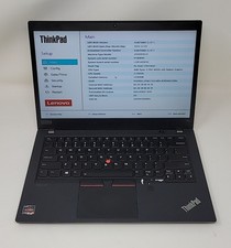 LENOVO ThinkPad T14 Gen 1 Laptop AMD RYZEN 5 PRO 4650U 16GB 256GB SEE NOTES