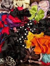 175 Pcs "Grab bag" DIY create Infant Toddler Girl Hair bow Headbands all NEW