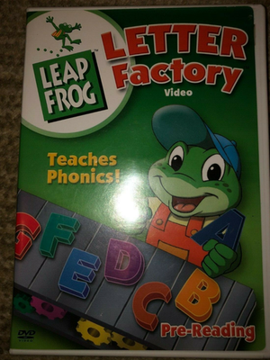 Leap Frog Letter Factory DVD, Teach Phonics. Ages 2-5 | eBay