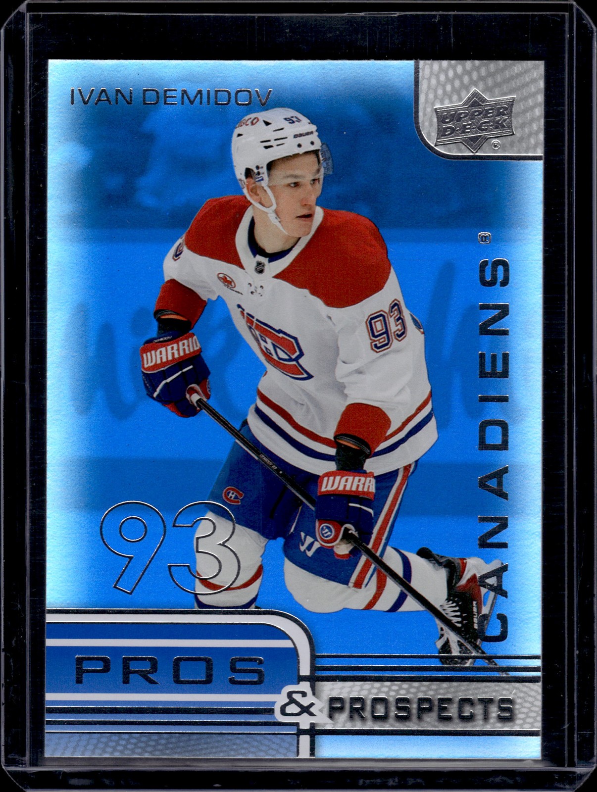 2025-26 Upper Deck #PP-12 Ivan Demidov Pros and Prospects Canadiens RC