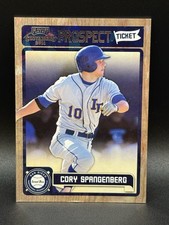 2011 Playoff Contenders - Prospect Tickets Cory Spangenberg #RT18 /299