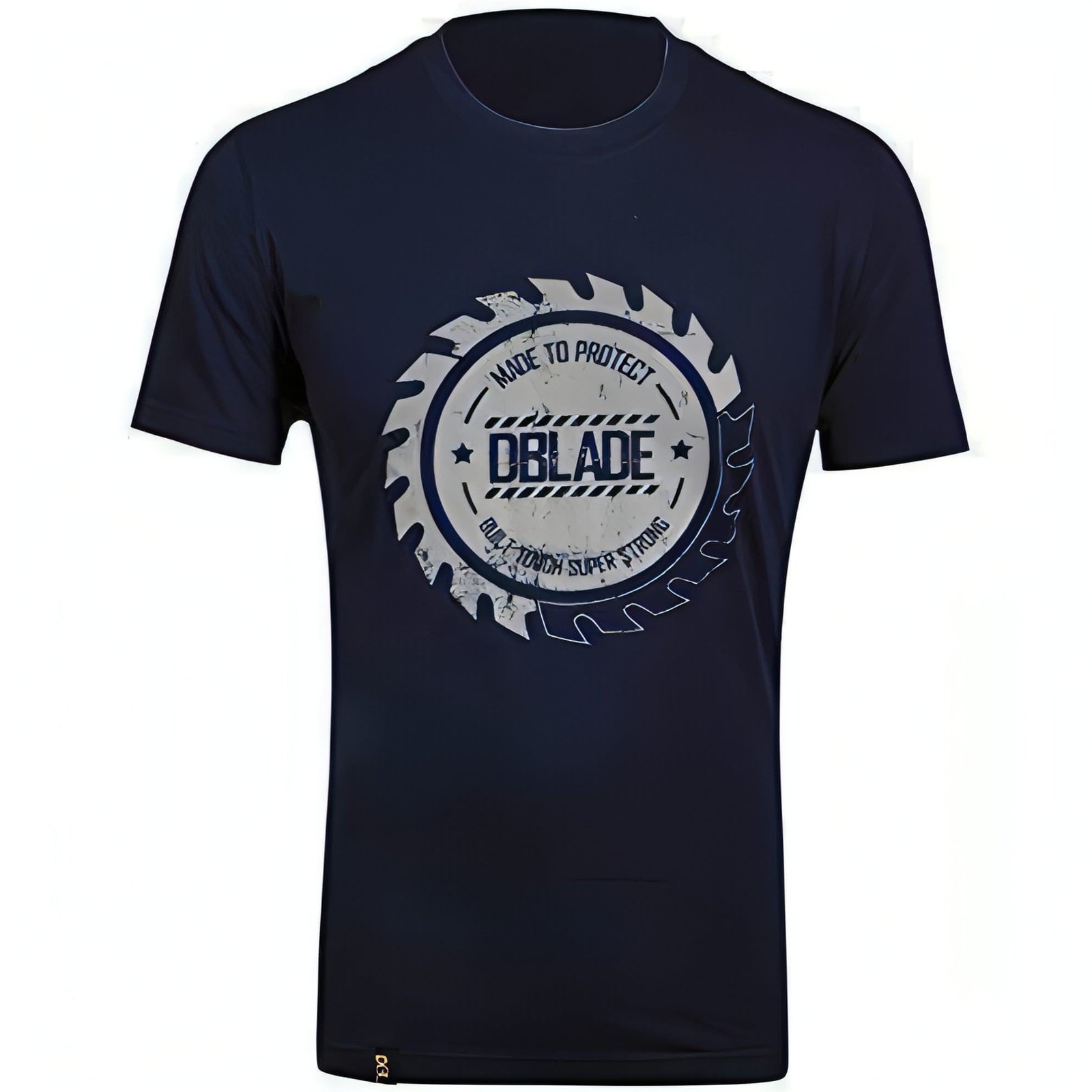 Фирменная футболка DBlade Buzz Herren для работы, темно-синяя футболка Oberteil Kurzarm