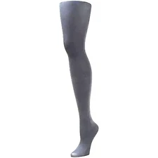 Luxury Grey Sheer to Waist Tights MEDIUM B.ella 70 Denier Italian Microfiber NWT