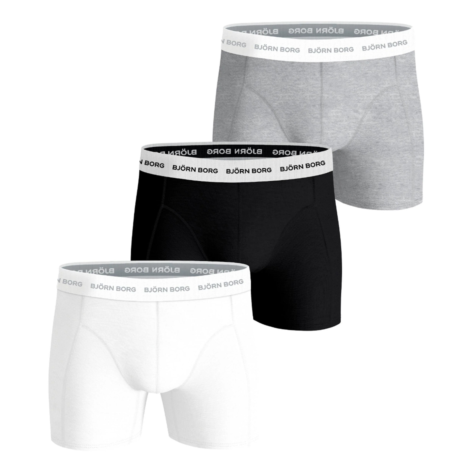 Bjrn Borg Cotton Stretch Boxer Short Herren schwarz 8790₽