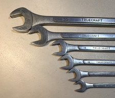 Truecraft Metric Combination Wrenches 22mm- 17mm-14mm-12mm-11mm-9mm Lot Of 6