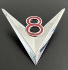 Original 1962 63 Ford Fairlane 500 V8 Emblem OEM C20B 16237 D