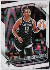 2025 Panini WNBA Prizm Chelsea Gray #111 White Seismic Las Vegas Aces