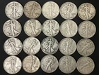 USA 90% Silver Walking Liberty Half Dollar 1916-1947 Coin Random Date Very Good+