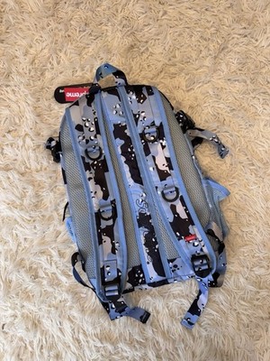 Supreme Cordura Chocolate Chip Blue Camo Mesh Backpack SS20 | eBay