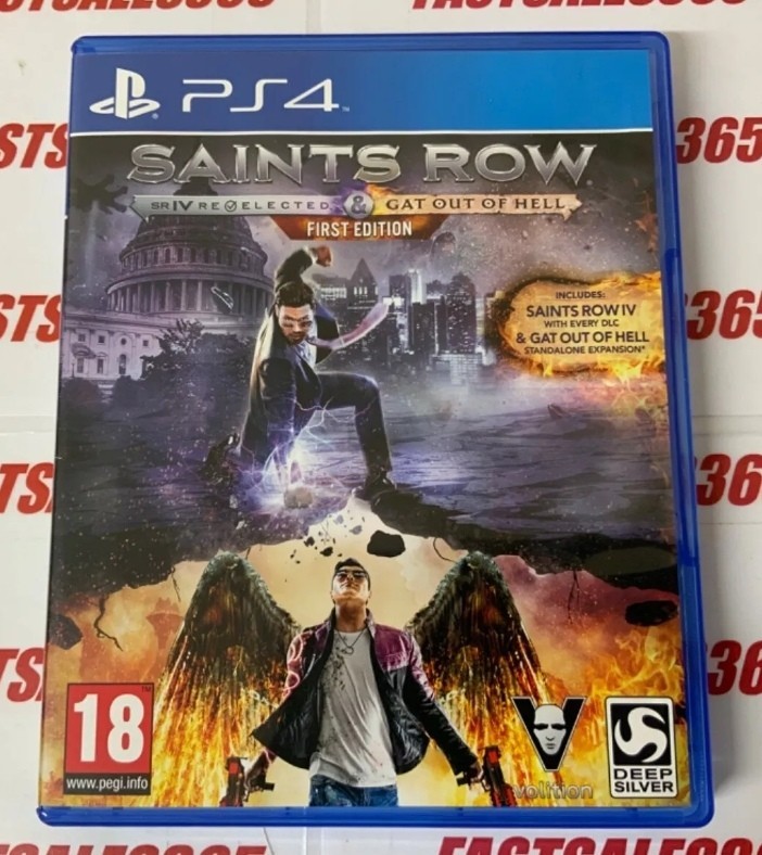 Saints Row IV: Re-Elected & Gat Out of Hell - First Edition (Sony PlayStation 4)