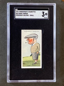 A Harry Vardon Special brassie in a light stain A Harry Vardon Special brassie in a light stain