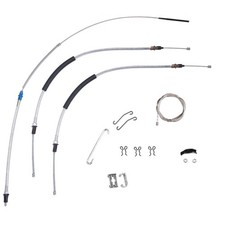 Parking Brake Cable Kit Complete Th350 1968-72 Chevrolet El Camino Oe Steel
