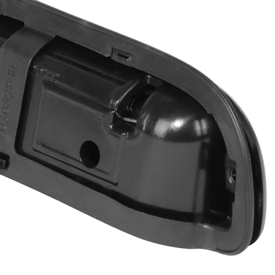 PARA 96-97 THUNDERBIRD COUGAR MANIJA DE PUERTA DELANTERA IZQUIERDA IMPRIMADA NEGRA DEL LADO DEL CONDUCTOR Foto 4 de 4