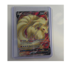 Ninetales V Full Art Ultra Rare Holo 177/192 Swsh02 Rebel Clash 200 HP on eBay
