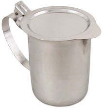 Browne Foodservice 515202 10 oz. Stackable S/S Teapot / Creamer Pourer